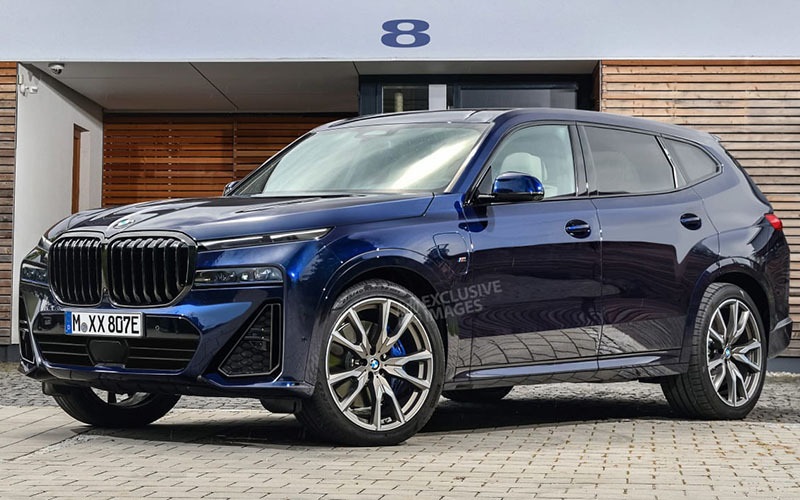 طراحی ظاهری bmw x8