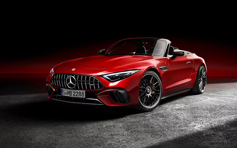 طراحی مرسدس AMG SL63 مدل ۲۰۲۴