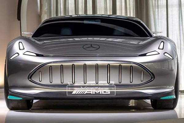 نمای جلو مرسدس ویژن AMG